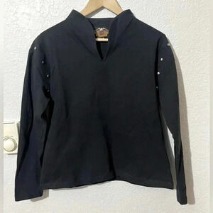 Vintage Harley Davidson Long Sleeve Women's ‎Top Size M